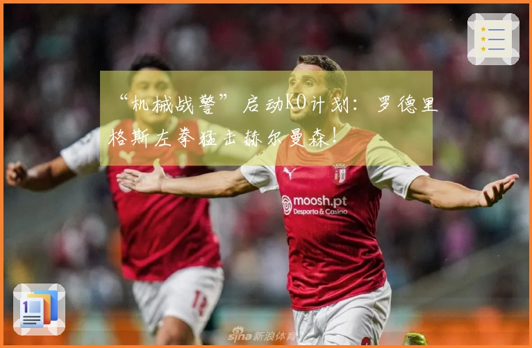 “机械战警”启动KO计划：罗德里格斯左拳猛击赫尔曼森！